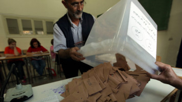 Lebanese voting - AFP