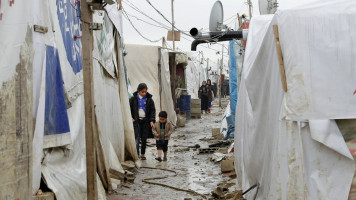 Bekaa valley  AFP Syrian refugees 