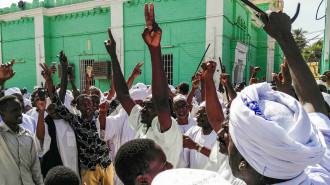 Sudan protests -- AFP