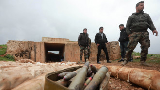 Syrian soldiers daraa -- afp