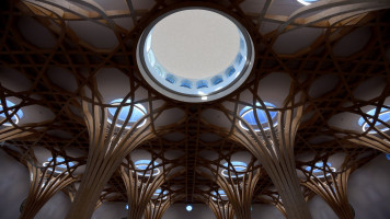 [The roof of Cambridge Mosque [GETTY 