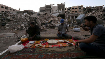 Ramadan iftar prep Syria - Anadolu