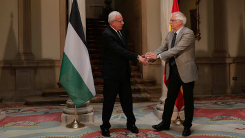 Josep Borrell Riyadh al-Maliki - Getty