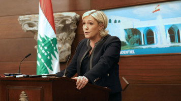 Le Pen in Lebanon