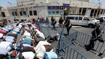 Aqsa Friday prayer [Anadolu]