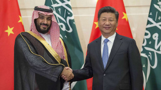 MbS and Xi Jinping - Anadolu