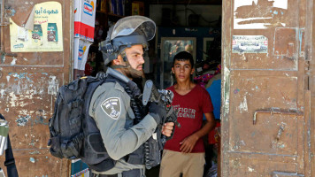 west bank searches afp