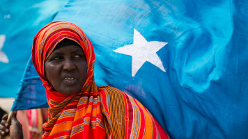 somalia flag - AFP