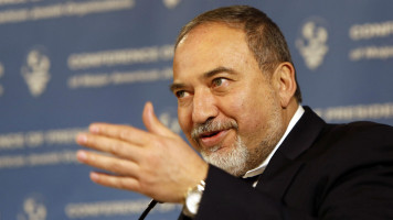 Avigdor Lieberman AFP