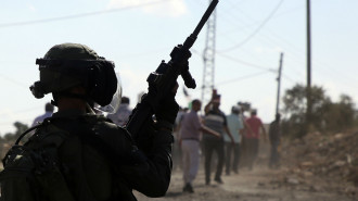 West Bank, Nablus, Israeli soldier - Getty