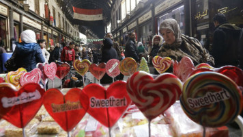 Syria market - AFP