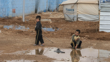 zaatari camp refugees -- Getty