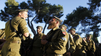 [Haredim IDF graduation ceremony [GETTY