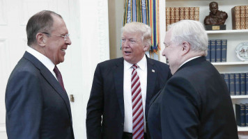 Trump with the Russkis