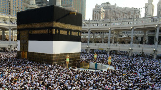 Kaaba Saudi Arabia pilgrimage [Anadolu/Getty]