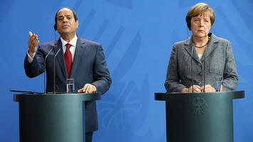 Sisi and Merkel