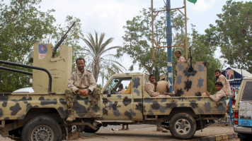 Security Belt forces Yemen - Gety