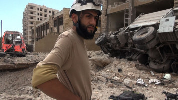 White Helmets targeted