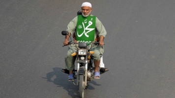 anti-Charlie protester in Pakistan