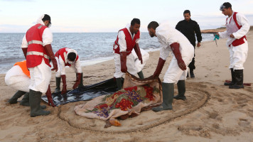 Libya drowned migrant