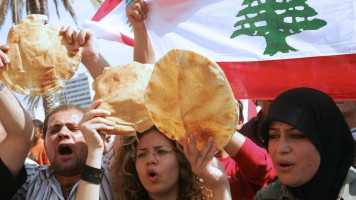 Lebanon bread -- getty