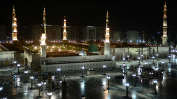 Masjid Nabawi in Medina [Anadolu]