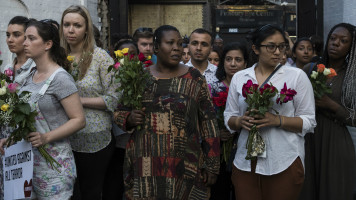 Finsbury park vigil