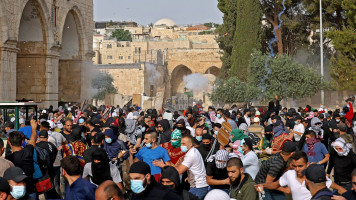 jerusalem aqsa clashes