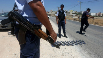 Palestinian police Jenin - Getty