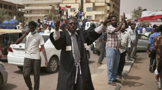 Sudan demos -- Getty