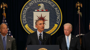 Obama at CIA Virginia