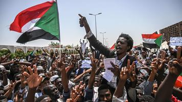 sudan sit-in - afp/anadolu