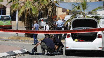 Stabbing Ma'ale Adumim - Getty