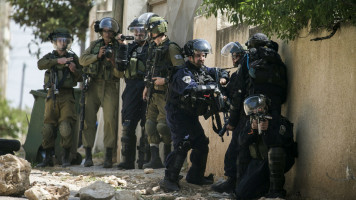 IDF settlement protest