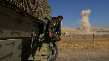 Kurdish Peshmerga forces