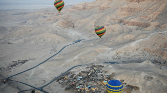 Hot air balloons in Luxor [Getty]