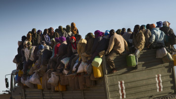 Sub-Saharan  migrants Libya [Getty]