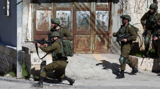 Israeli soldiers raid - Getty