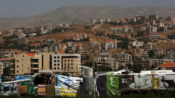 Zahle camp --- AFP