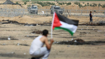 Gaza border protest - Anadolu