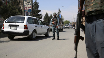 Afghan security [AFP/Getty]