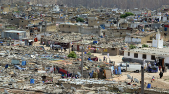 Morocco slum AFP