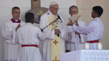 Bangladeshi Christians -- AFP