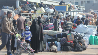 Syrian evacuations -- Anadolu