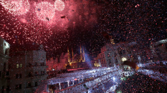 Beirut NYE party -- AFP