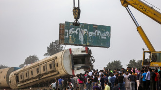 Egypt train accident 