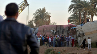 egypt train crash