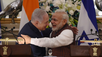 Modi Netanyahu - Getty