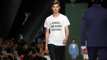 Arab Fashion Week brings unisex minimalism to Dubai [AFP]