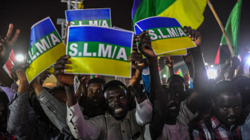 sudan liberation army darfur rebels - afp